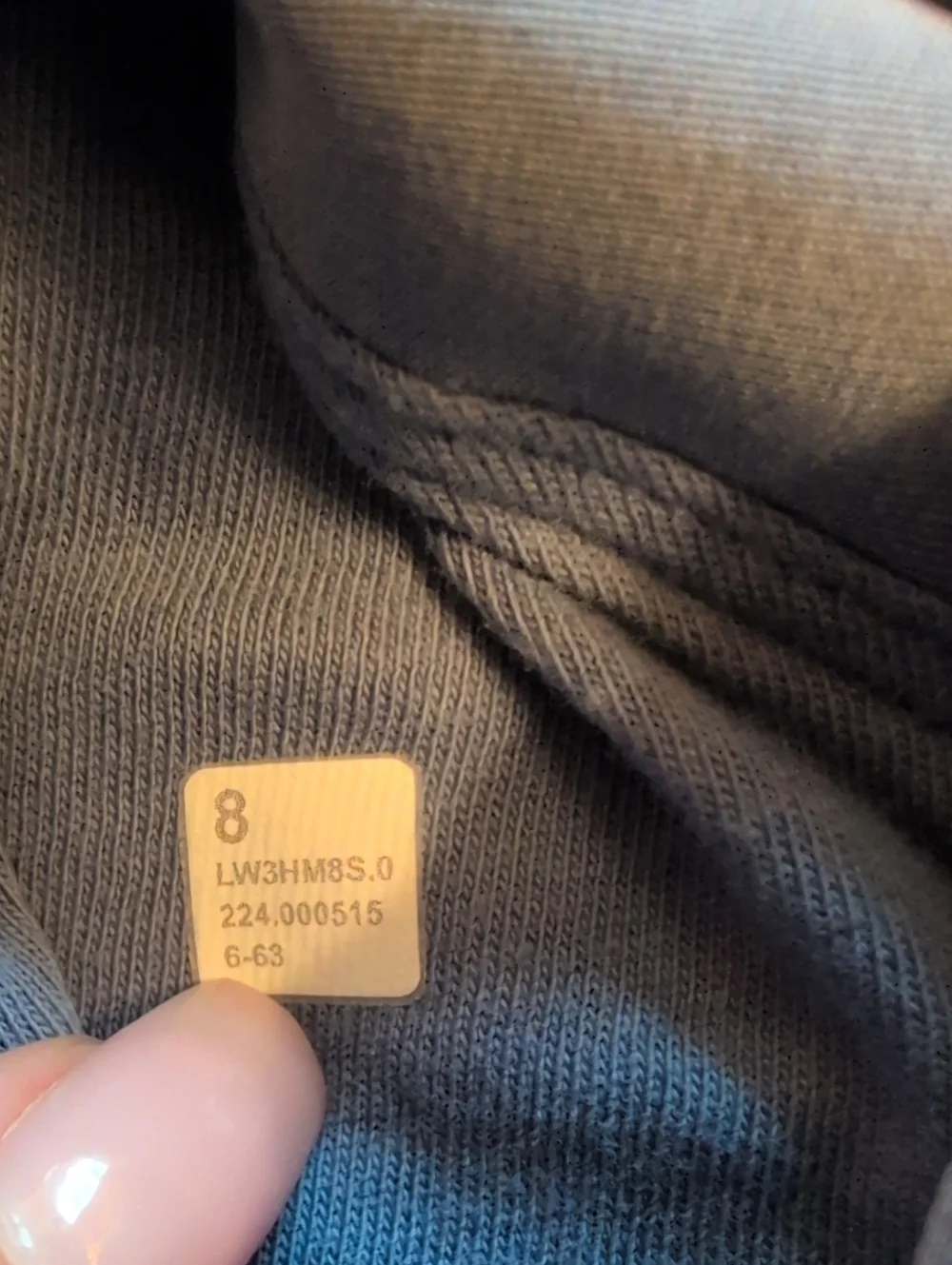 Lululemon Softstreme Full-Zip Hoodie Oasis Blue Hooded Sweatshirt Size 8